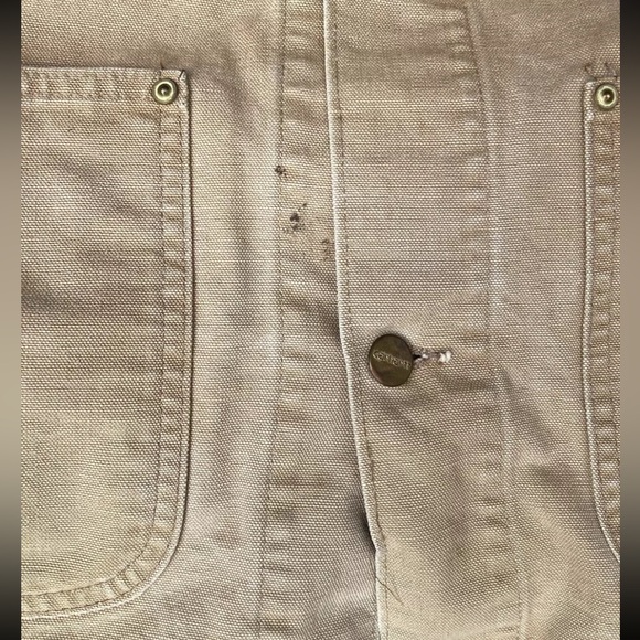 Carhartt Unlined Chore Coat XXL Brown/Tan VTG Vintage 80s/90s RARE - Picture 4 of 9